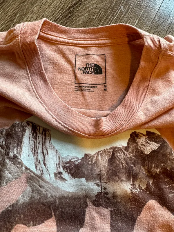 The North Face Peach Colored Shirt - Image 2