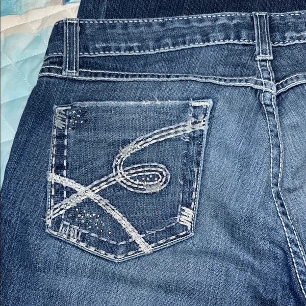 Buckle Blue Denim Jeans - Image 5