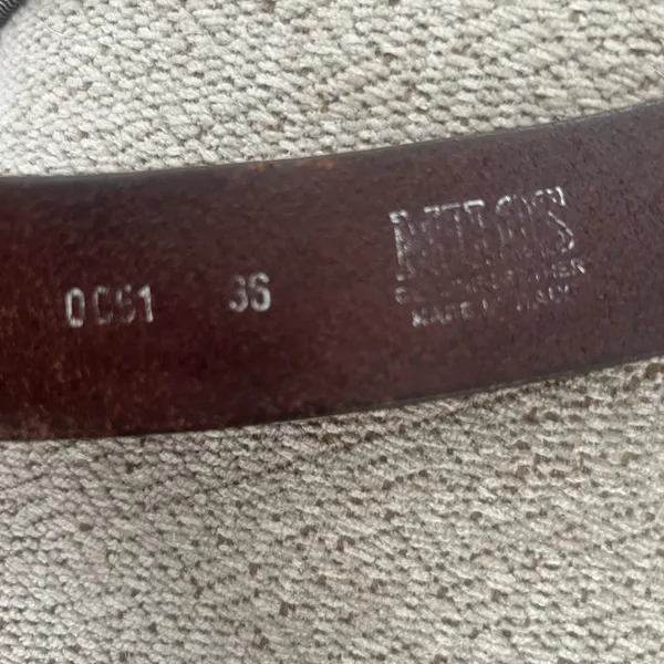 Women’s Milo’s Genuine Italian Leather Belt vintage - Image 7