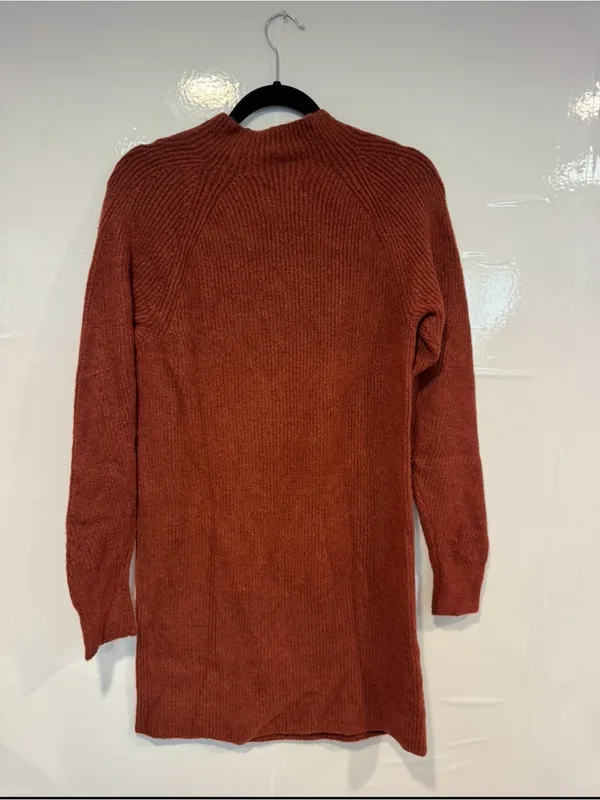 Cozy Rust Abercrombie‎ and Fitch Knit Sweater Dress - Image 3