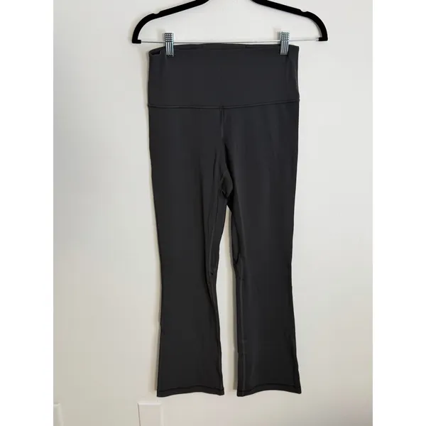 Lululemon Align High-Rise Mini-Flared Pant 28" Graphite Grey size 8 - Image 5