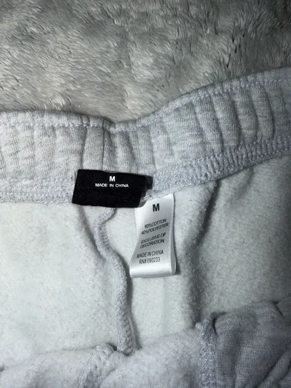 PacSun Gray Athletic Shorts with Logo - Image 2