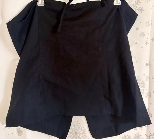 Derek Heart black halter button front vest  - Image 4