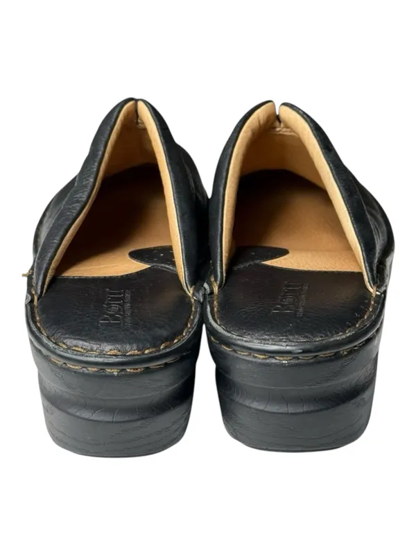 Born ★ Mount II Leather Open Back Comfort Clogs ★ Black Leather ★ 10M ★ Worn 1X - Image 5