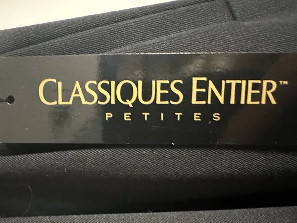 Classiques Entier women’s black wool lined Dress Pants vintage Nordstrom - Image 5