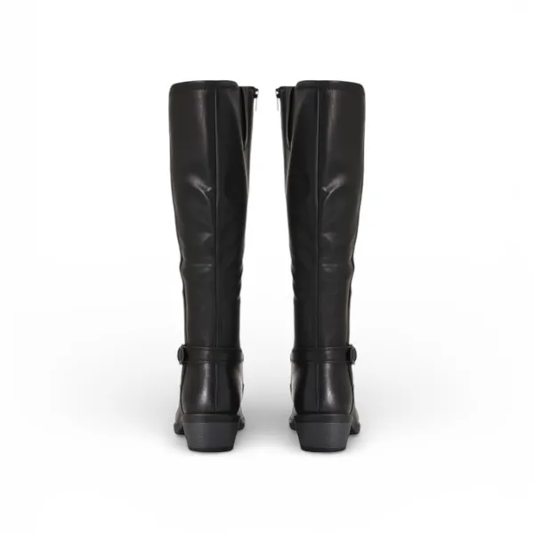 Baretraps Elegant Black Leather Knee-High Boots - Image 5