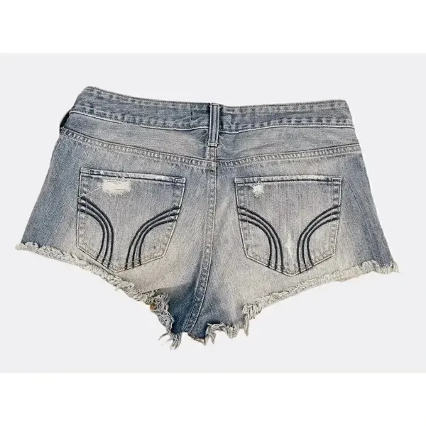 Hollister Mid-Rise Jeans Shorts SZ 27 - Image 2