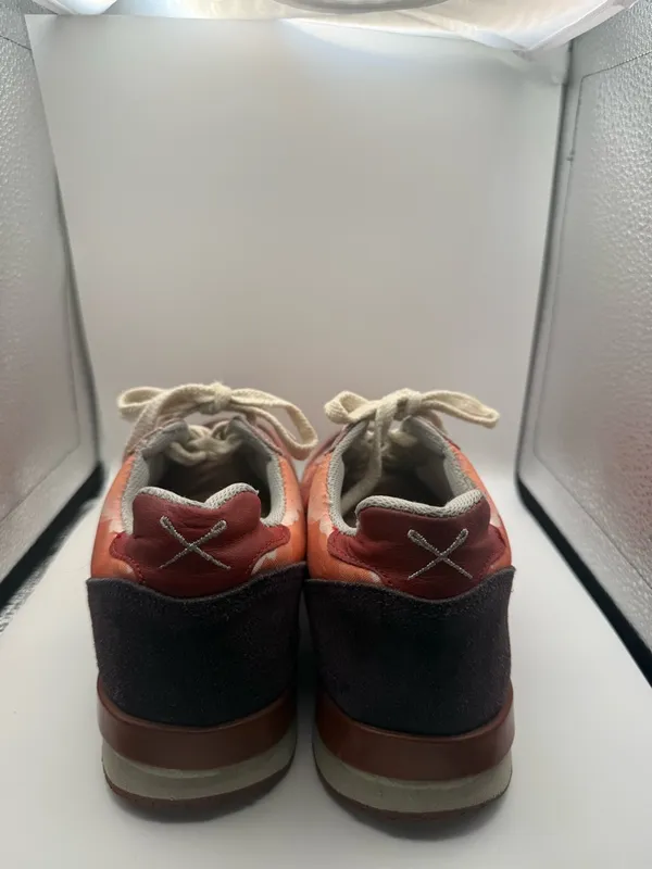 Inkkas Andes Jogger Sneaker Shoe Colorful Southwestern‎ Scenery Red Orange W9 - Image 4