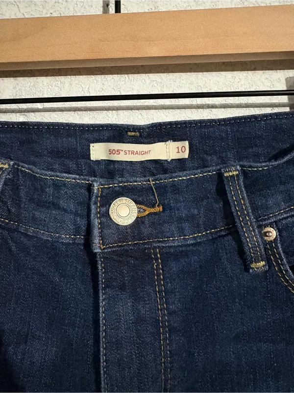 Levi’s 505 Straight Jeans | Size: 10 - Image 2