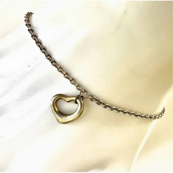 Tiffany & Co. Elsa Peretti Open Heart Charm Bracelet - Image 4