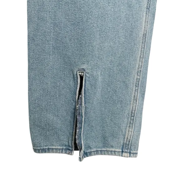 Abercrombie And Fitch High Rise Mom Jeans Wide Leg Sz 8 - Image 4