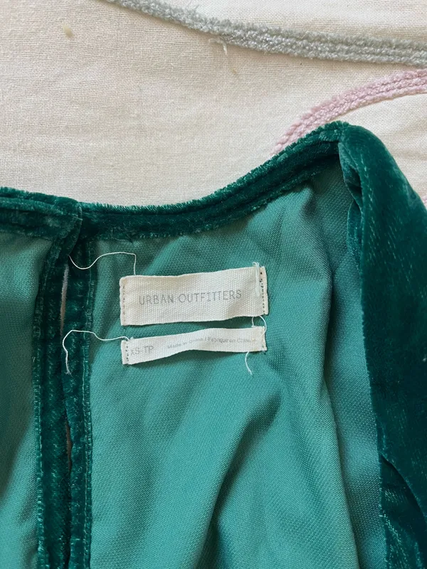 Urban Outfitters Velvet Blouse - Image 4