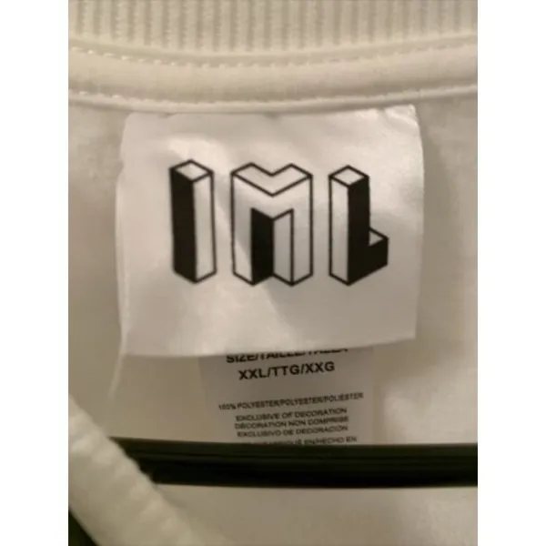 Big Sur Issac Morris LTD. ADULT Sweatshirt Size XXL Off-White Colorblock - Image 5