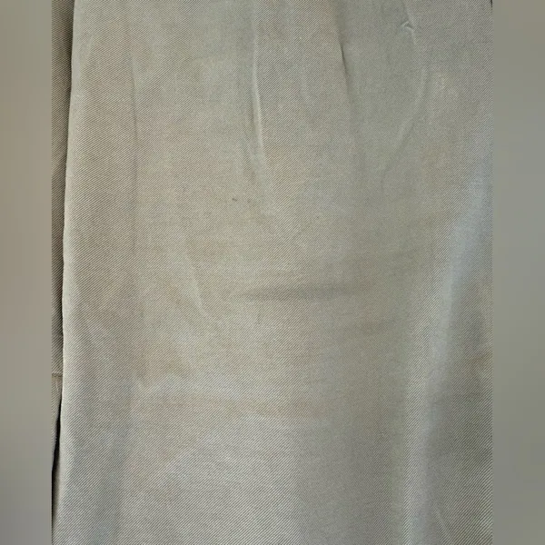 Zara Sage Green Cuffed Straight Leg Lightweight Pants Women’s Size Medium - Image 3