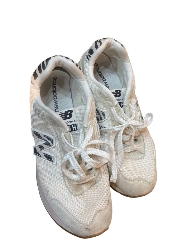 New Balance 515 H WL515HDD wms white gray suede walking running sneakers sz 9.5W - Image 16