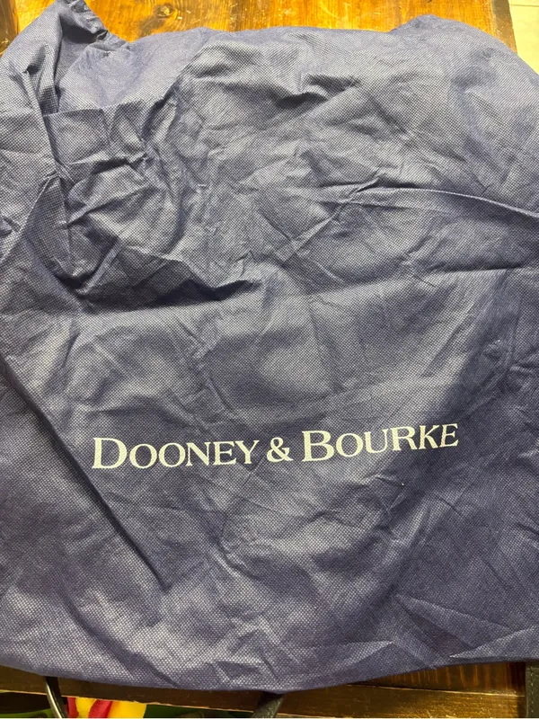 Dooney & bourke black Pebble grain leather satchel - Image 12