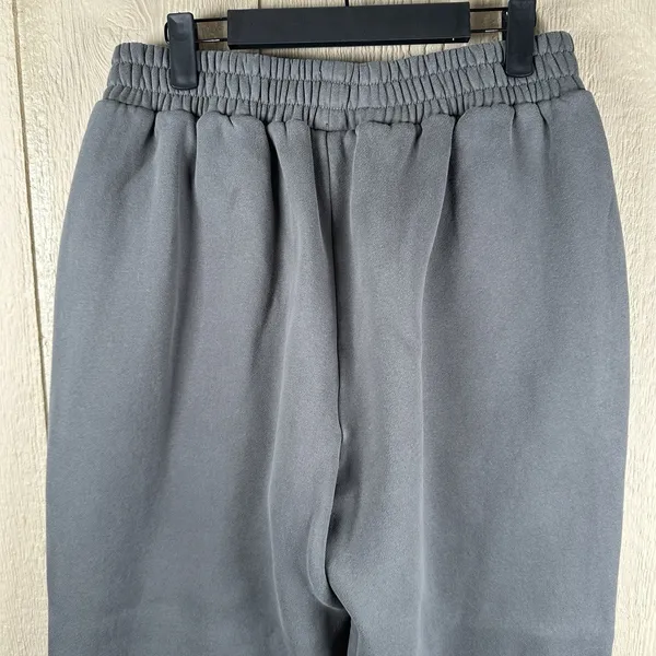 Comfrt Signature Sweatpant Joggers Womens Sz Large Gray Fleece Pull On Athletic - Image 4