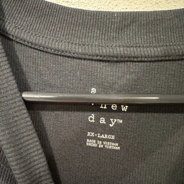 Target 🔴NWT A New Day Black Crew Neck Tee XXL - Image 4