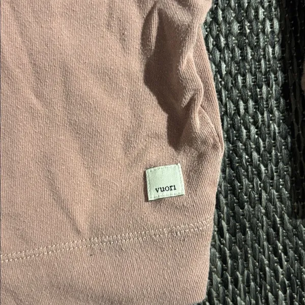 Vuori Sunnyside Crew Mauve Pink Size XS - Image 3