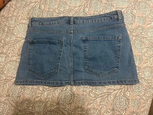 Garage Denim Mini Skirt - Image 2