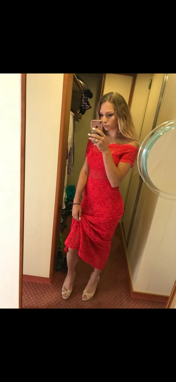 Morgan & Co red dress - Image 6