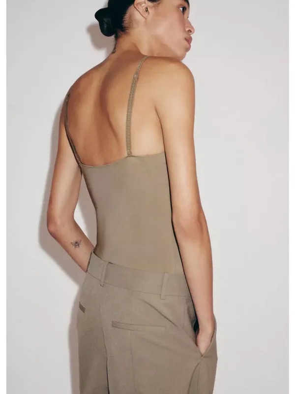 Zara‎ LACE POLYAMIDE BODYSUIT - Image 3