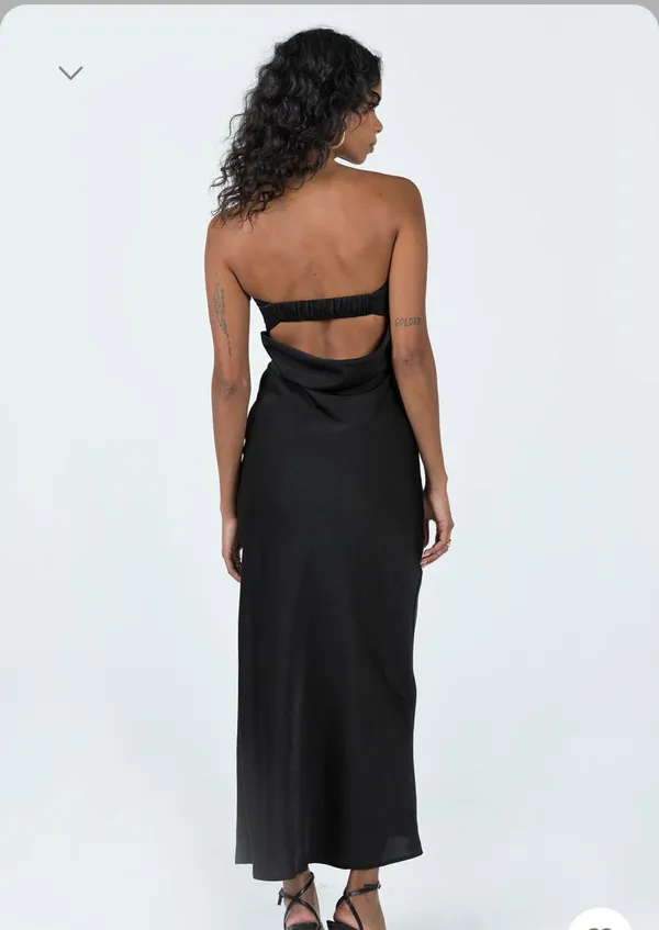 Princess Polly Black Dress - Image 2