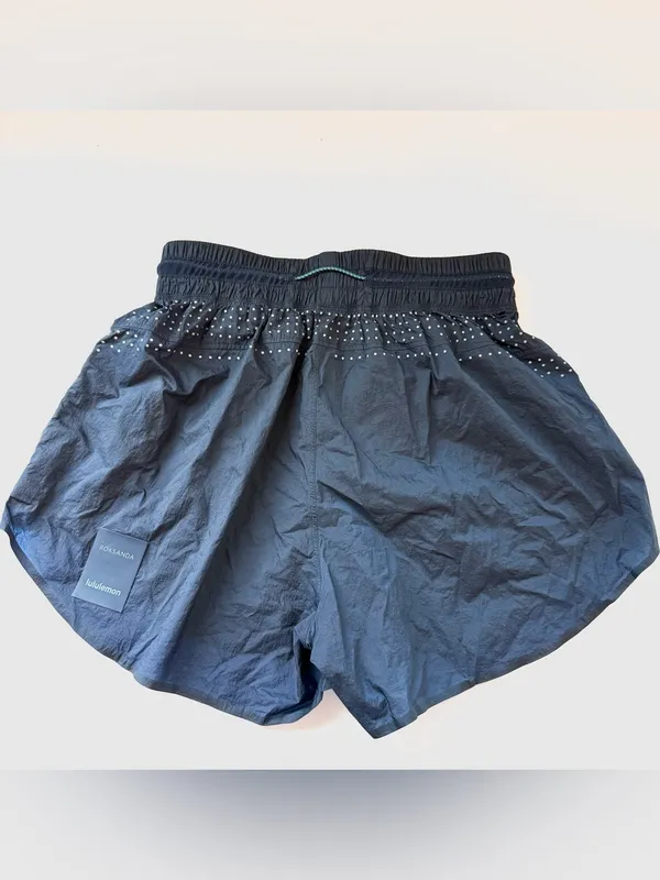 Lululemon x Roksanda Running Shorts True Navy Reflective - Image 5