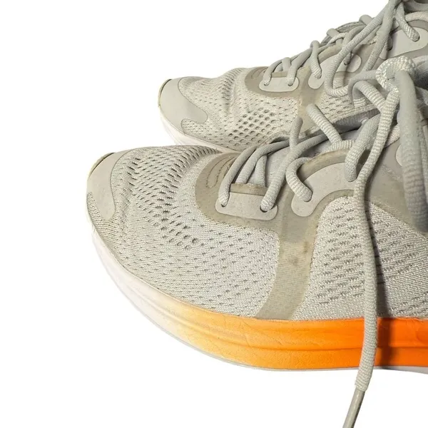 lululemon Blissfeel Womens Running Sneakers Size 8 Vapor Orange White Shoes - Image 6