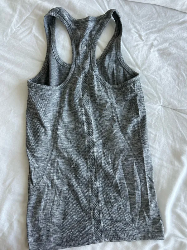 Lululemon Gray Racerback Tank - Image 2