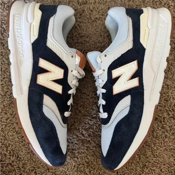 NEW BALANCE 997 Shoes Lifestyle Sneakers Blue Size Women’s 9 CM997HLR - Image 9