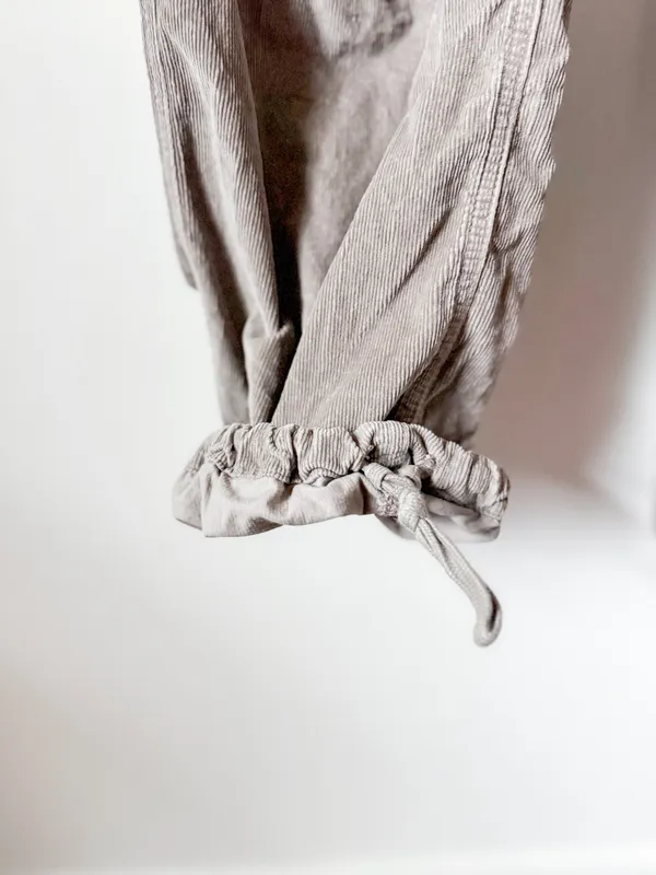 Hollister Adjustable Rise Parachute Baggy Corduroy Pants - Image 7