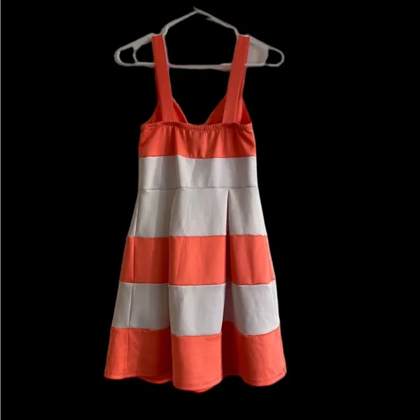 Rue 21 white/coral size‎ M Dress - Image 5