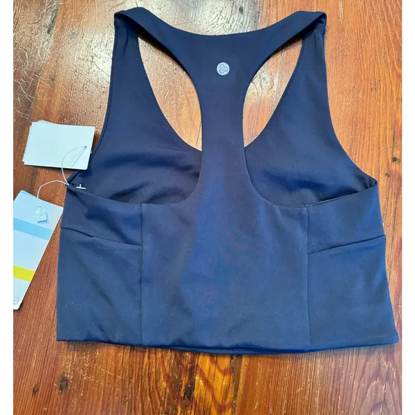 Zella Studio Lite Longline Sports Bra in Navy Blue XS NWT - Image 8