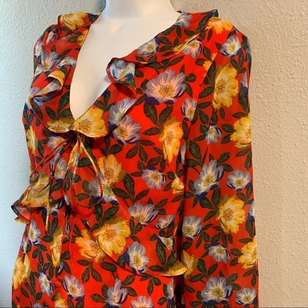Floral Ruffle The Fifth Label MiniDress - Image 5