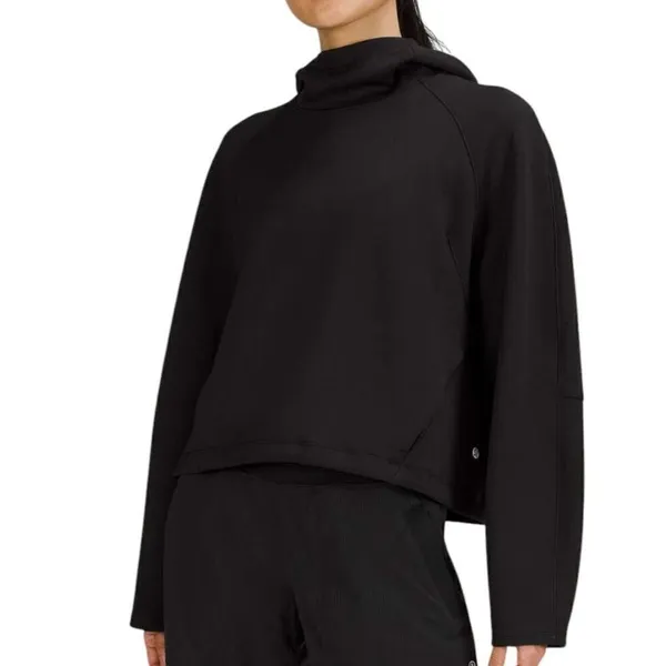 Lululemon AirWrap Modal Pullover Hoodie *Black - Image 2