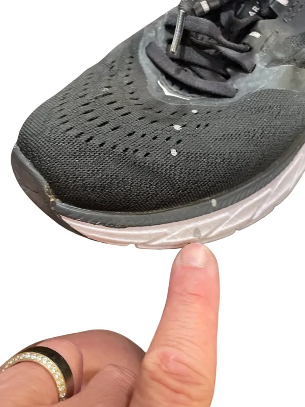 Hoka Arahi 5 wms black white walking running sneakers sz 7B SKU 10-112 - Image 13