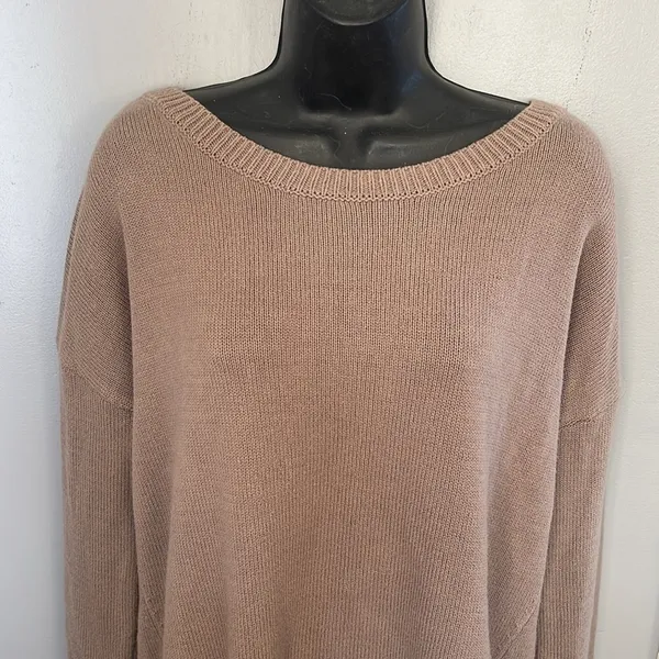 Express Lace Up Back Tunic Sweater size M - Image 2