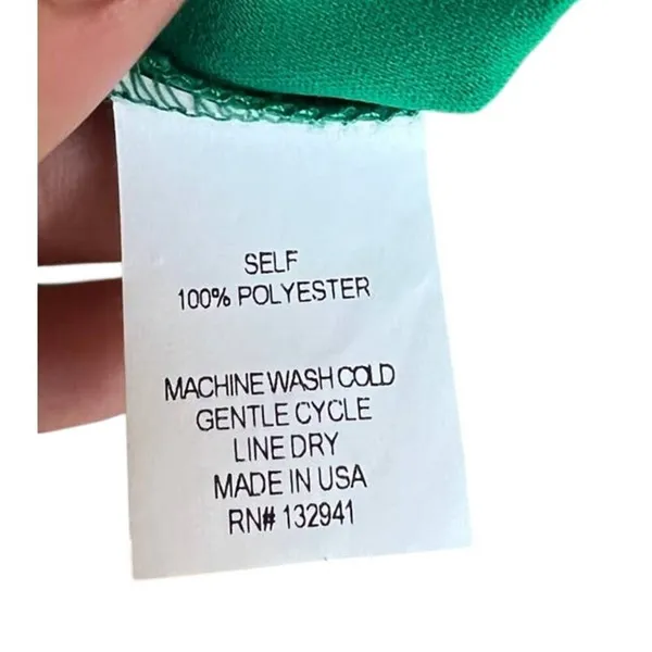 Amanda Uprichard Green Cut Out Sleeve Dress Sz. S - Image 5
