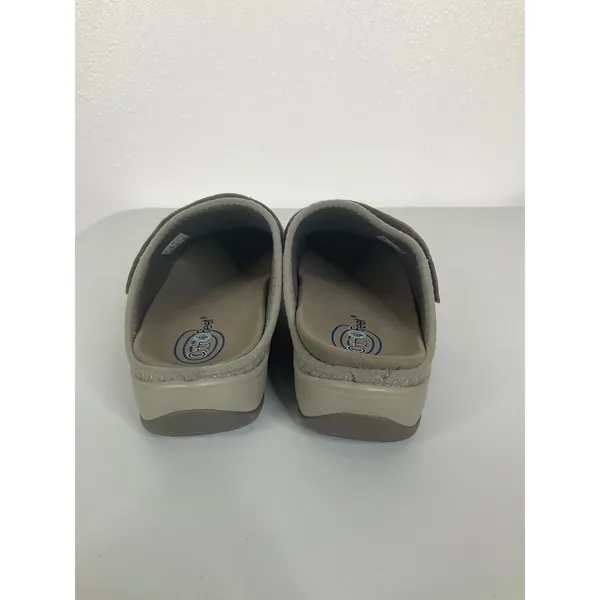 Orthofeet Louise Taupe Mesh Slip On Mule Sneakers Clogs Womens 10 Medium 732 - Image 4