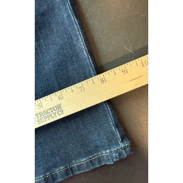 Lucky Brand Womens 10/30 Brooke Boot Jeans Dark Wash Denim Stretch Western Chic - Image 11