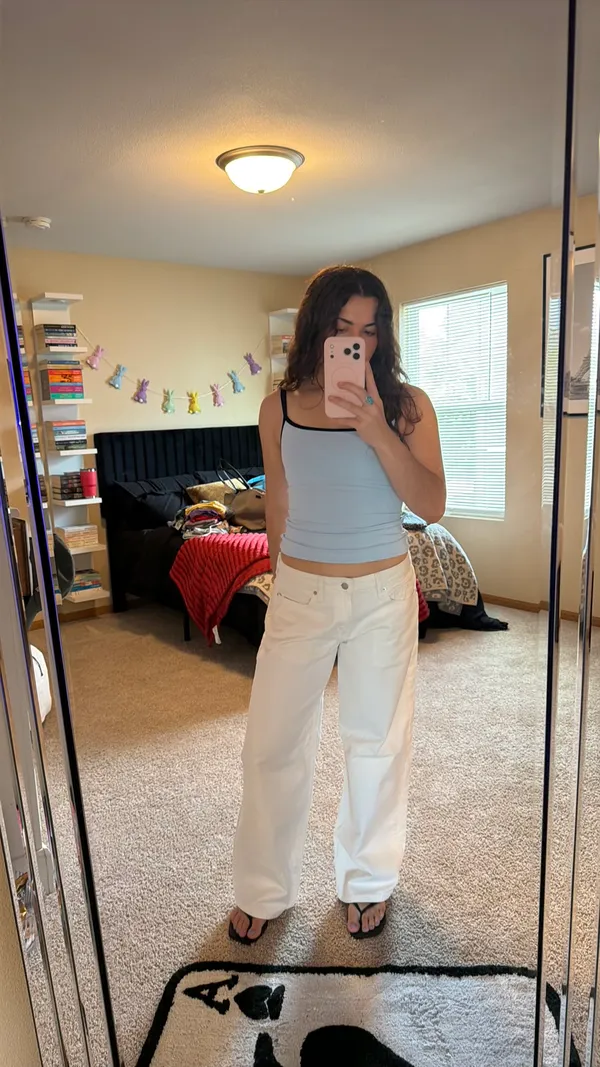 Wild Fable Low-Rise Baggy Wide-Leg Jeans - Image 2