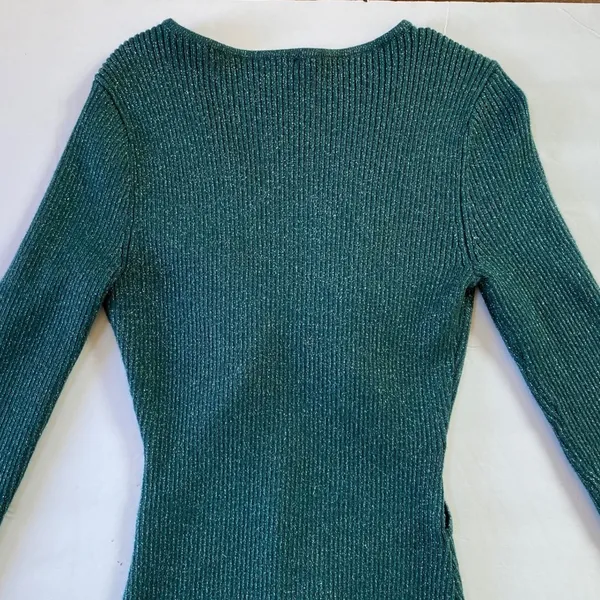 Abercrombie & Fitch Long Sleeved Knot‎ Front Mini Dress- S EUC - Image 11