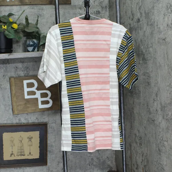 NEW Dickies Remanufactured Baggy Utility Pocket T-Shirt Tee Pink Multi 2 XL - Image 2