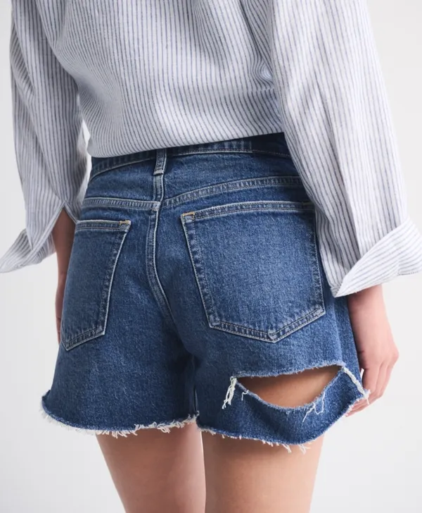 Abercrombie Mid-Rise A-Line Shorts Curve Love - Image 6