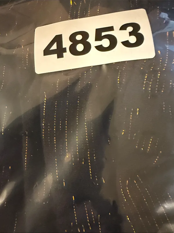 ROLLER RABBIT LUREX ASHTON SKIRT BLACK Gold Metallic Size‎ Small - Image 9
