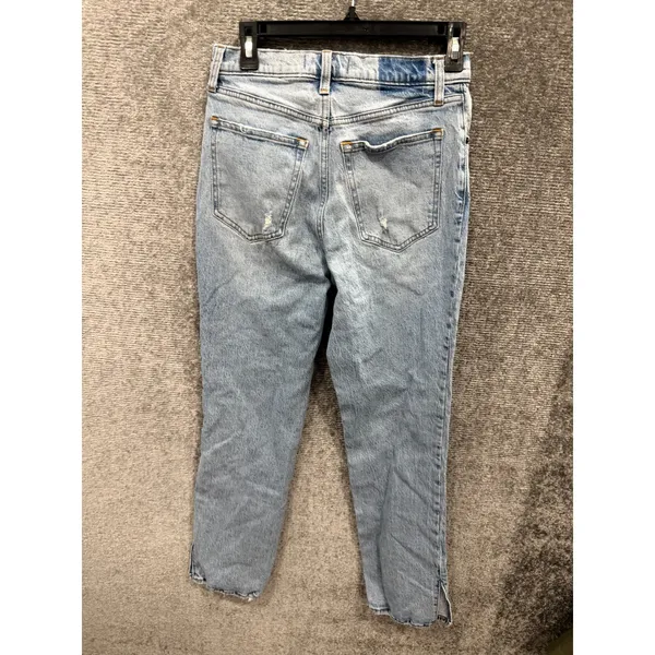 Abercrombie & Fitch Womens Jeans 28 Light Wash 90s Straight Ultra High Rise - Image 6