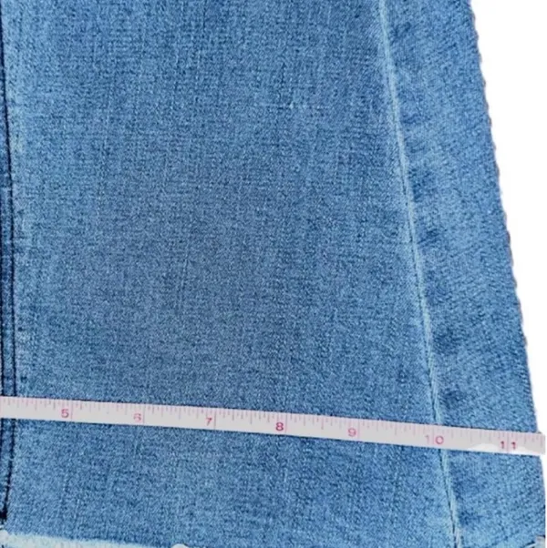 Buckle Three Birds Nest Vintage Wide Leg Palazzo Bell Bottom Flare Jeans S - Image 5