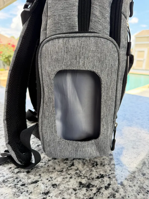 Eddie Bauer Diaper Bag for Infant Toddler - Gray Heather - Image 3