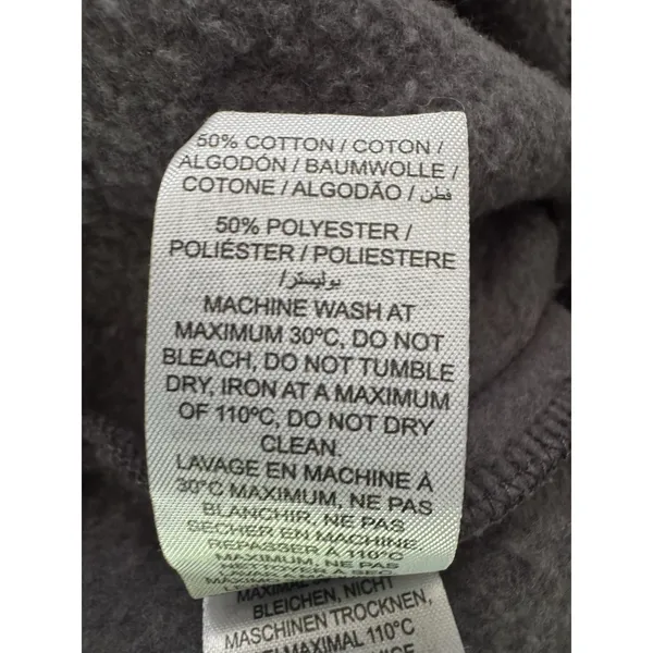 Edikted Bonney Bow Wide Leg Gray Sweatpants Women’s Size Medium - Image 9